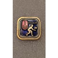 Значок знак Олимпийские Игры 1980 Волейбол,200 лотов с 1 рубля!!!