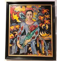 Кищенко А.М. "Рита", 1995г;95/80см;х/м