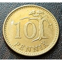 Финляндия 10 пенни, 1963    ( 2-1-6 )
