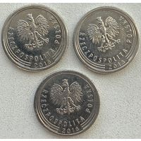 Польша 10 грошей 2018 г. Цена за 1 шт.