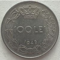 Румыния 100 лей 1943 г.