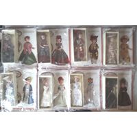 Куклы ДАМЫ ЭПОХИ, с журналами (8 шт.). Торг.