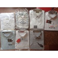 Рубашки мужские новые в упаковке импортные не Китай