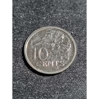 Тринидад и Тобаго 10 центов 2014 Unc