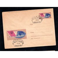 Художественный маркированный конверт СССР со спецгашением N 3307 (06.08.1964) Неделя письма