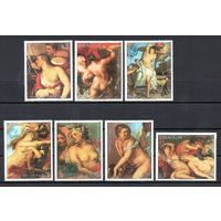 Живопись Парагвай 1985 год серия из 7 марок