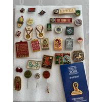 ЦЕНА ЗА ВСЕ Сборный лот: спорт, народные промыслы, ситал, спортлото, олимпиады, трудовые резеры, мишка