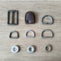 Комплект фурнитуры на немецкую сухарную сумку на период ВОВWW2