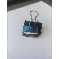 Ледокол Арктика, эмали, СССР.