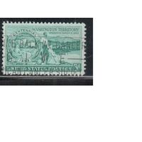 США-1953, (Мих.638), гаш. , Вашингтон(одиночка),