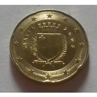 20 евроцентов, Мальта 2008 г.
