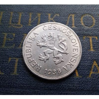 5 крон 1938 Чехословакия #01 XF