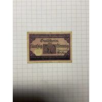 50 пфеннигов (нотгельды) г. Германия - 1312-2