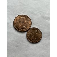 Великобритания 2 монеты