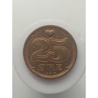 25 эре Дания 1998 год лот 43