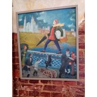Картина Снежков Анатолий  "Дерзновение" , х. м., 60х70см, 1997 г.