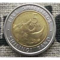 5 шиллингов 2018 Кения