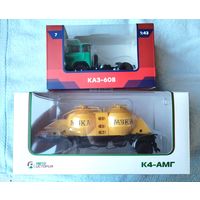 КАЗ 608 с муковозом К4 АМГ АвтоИстория