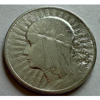 2 злотых 1933 г.  Польша.  Ядвига.  Серебро