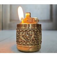 Зажигалка кабинетная большая бензиновая рабочая