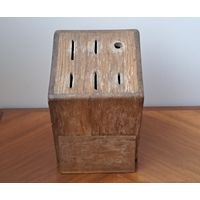 Подставка деревянная для ножей 15 х 20 см.