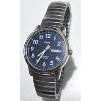 Наручные Часы Timex Indiglo Кварцевые T20031 Круглый Циферблат 30 мм. Календарь Водонепроницаемые Классические Индикатор Даты, Батарейка Требует Замены (Исправные) Белпочта По РБ: 6 Руб, Лот 30 Ау 03