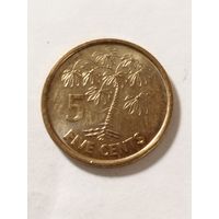 Сейшелы 5 центов 2012