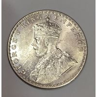 С рубля без мц! 1 рупия 1918 Индия серебро в блеске