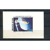 Мексика - 1985 - Спутник Morelos - [Mi. bl. 32] - 1 блок. MNH.  (Лот 16Js)-T25P1