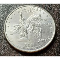 США , 2001    D   Квотер штата Нью-Йорк    ( 1-6-5 )