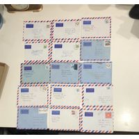 Конверты с марками